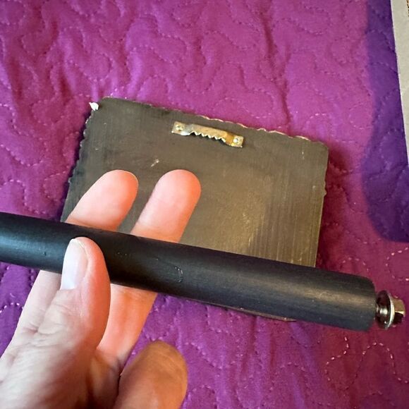 Metal western toilet paper holder - never used. - Picture 6 of 6